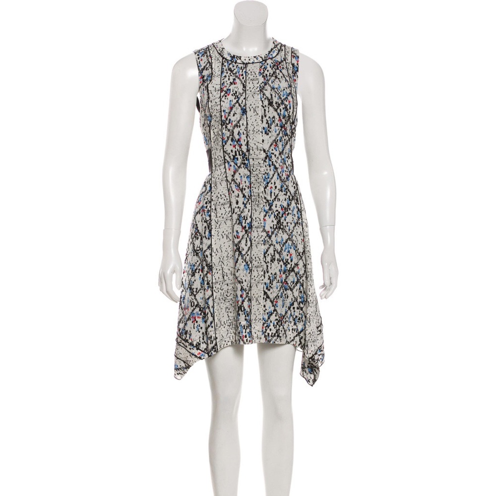 Proenza Schiller Silk Ikat Dress